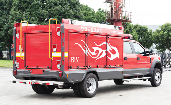 포드 550 급격한 개입 차량 Riv 구조 소방 트럭 전문 중국 제조업체