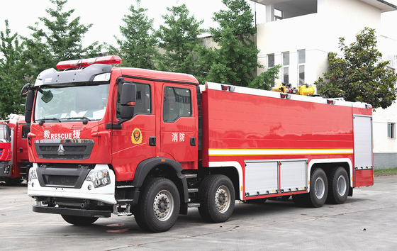시노트루크 HOWO 21T 물 폼 소방 좋은 가격 트럭 전문 차량 중국 제조업체