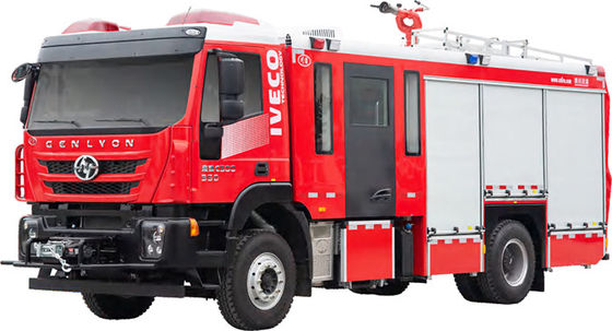다중기능 SAIC-IVECO 압축 발포제 카프스 소방 트럭
