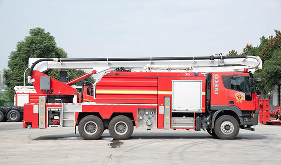 6000L 물 &amp; 거품과 32m SAIC-IVECO 거품 타워 공중 화재 트럭