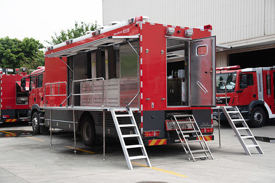 요리 도구와 SINOTRUK SITRAK 과중한 업무 화재 차량 228 KW